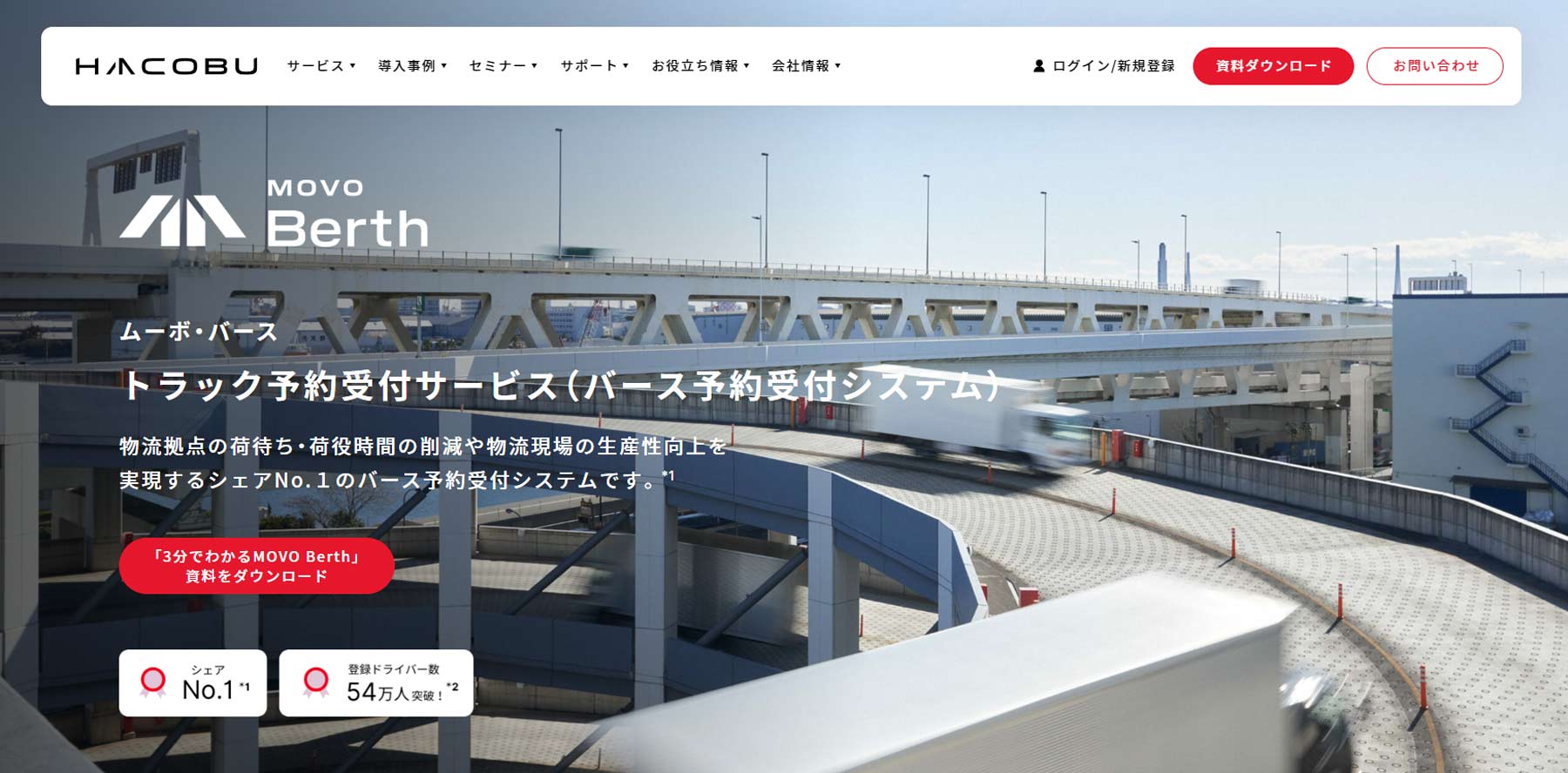 MOVO Berth公式Webサイト