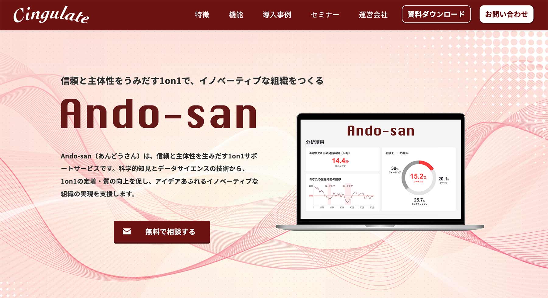 Ando-san公式Webサイト