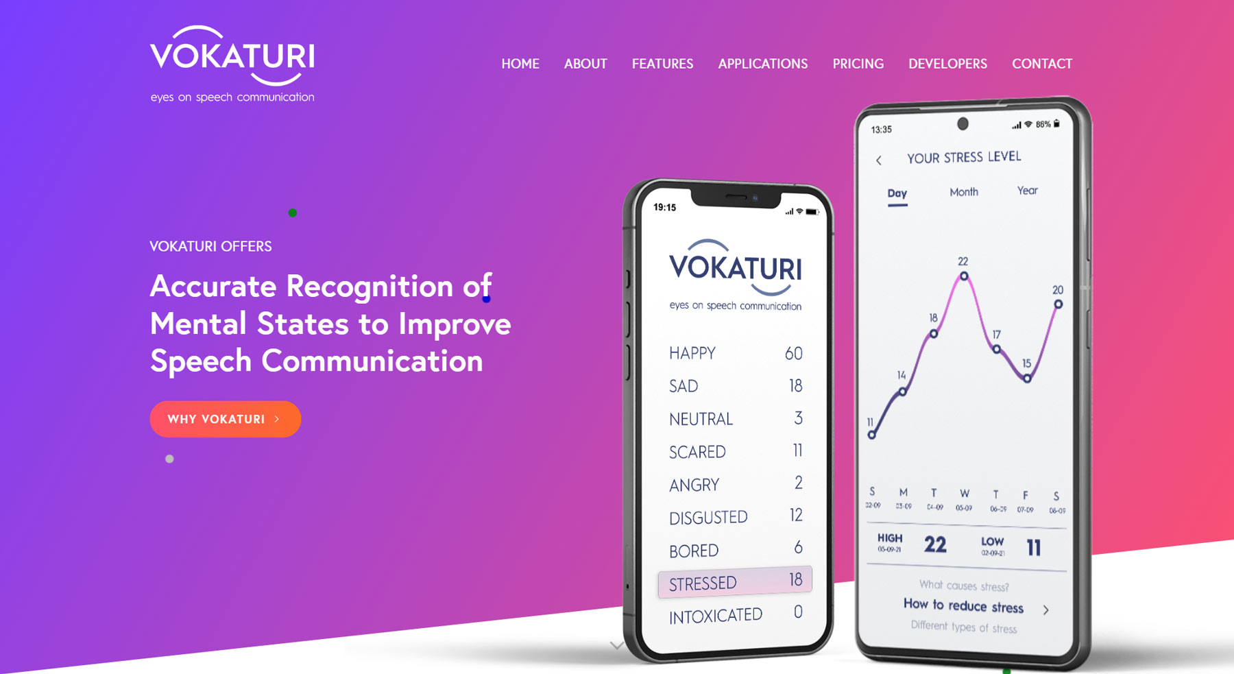 Vokaturi公式Webサイト