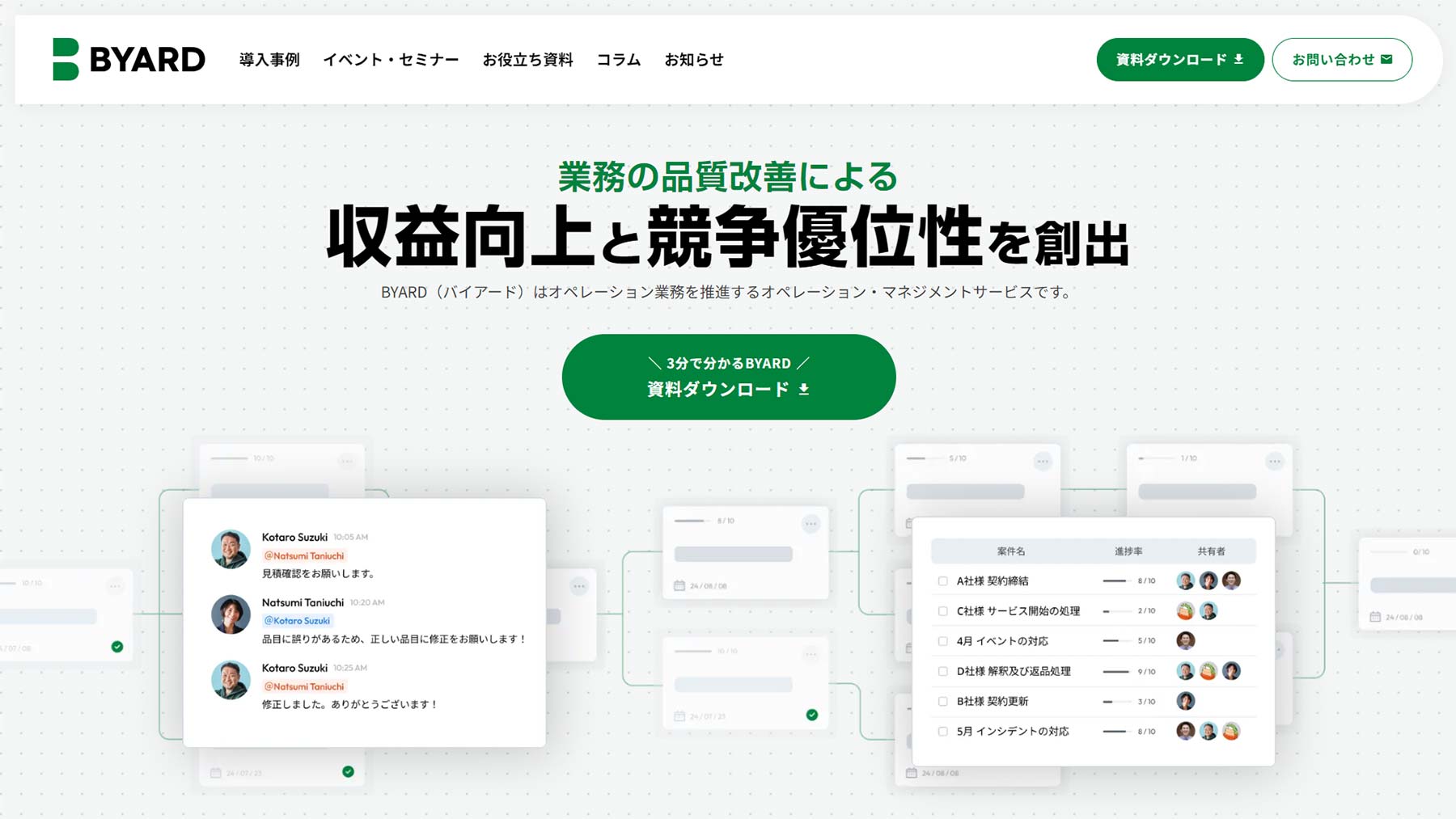 BYARD公式Webサイト