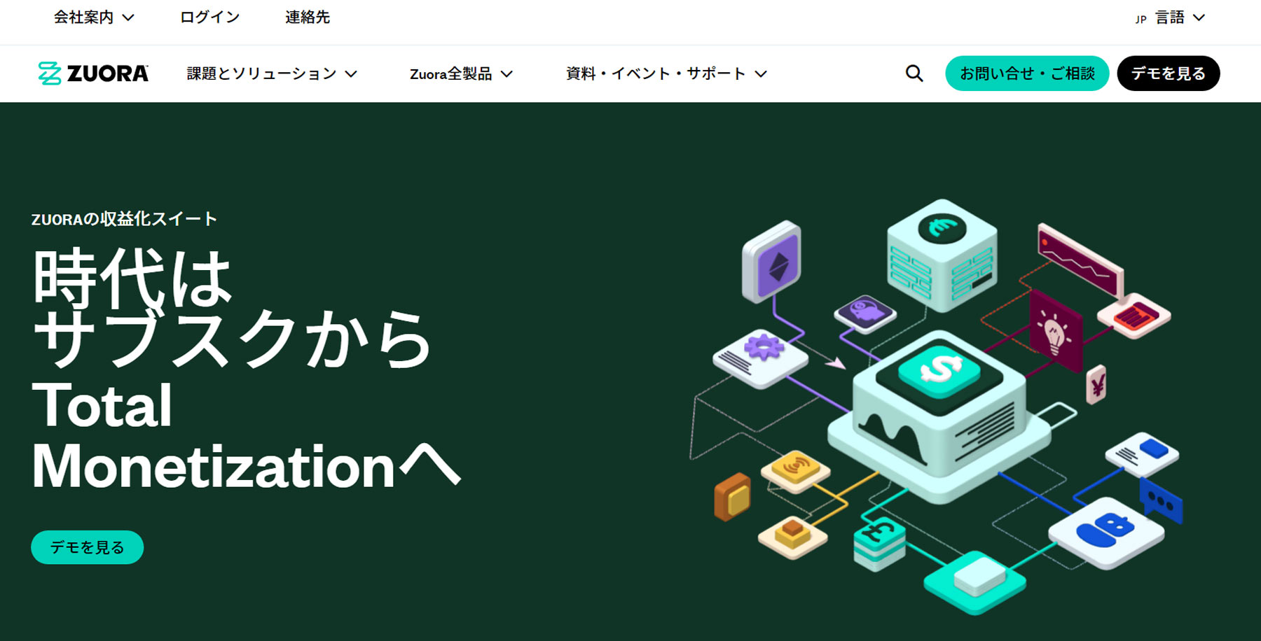 ZUORA公式Webサイト