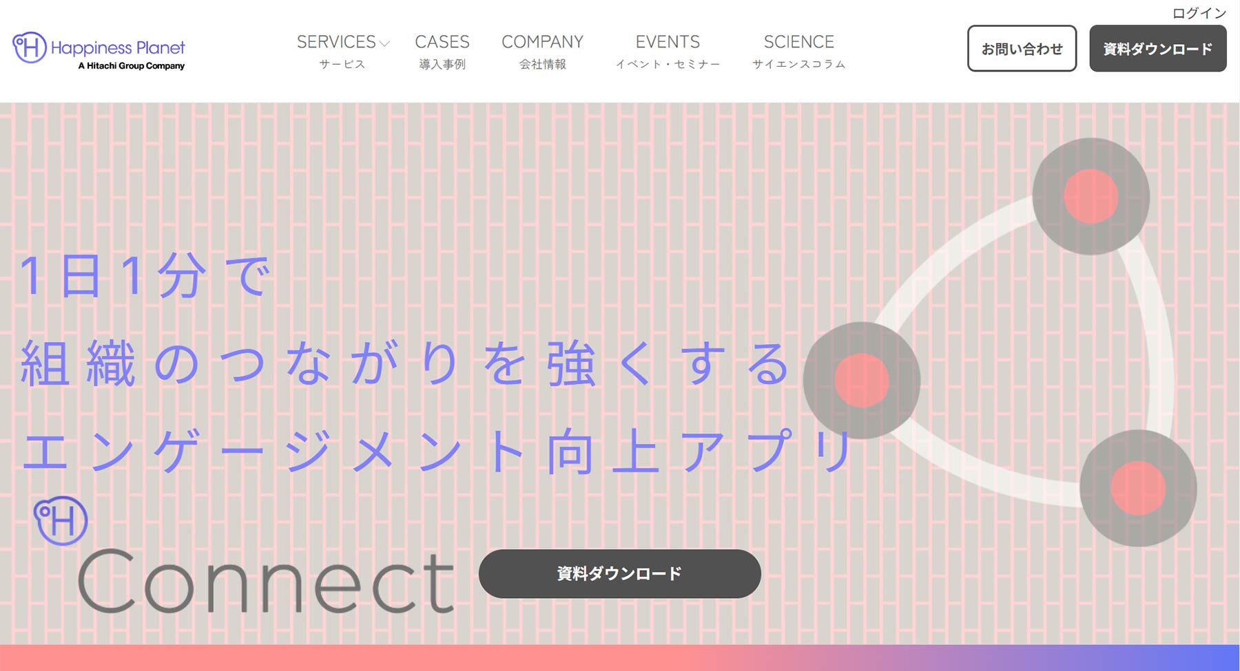 Happiness Planet Connect公式Webサイト