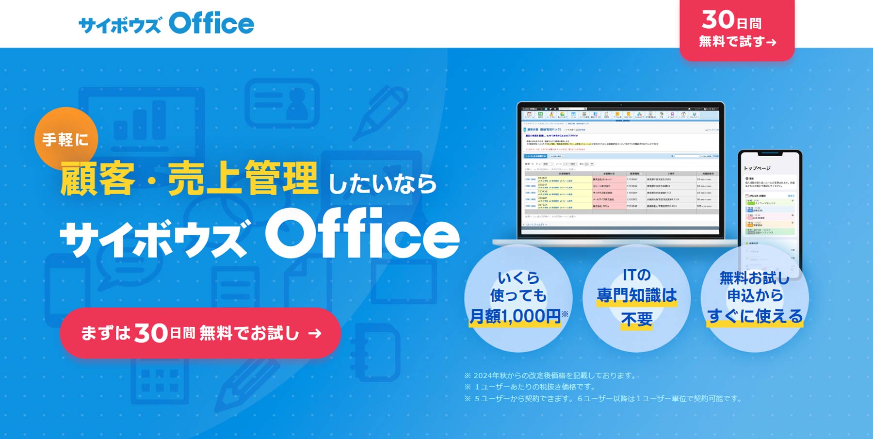 サイボウズOffice公式Webサイト