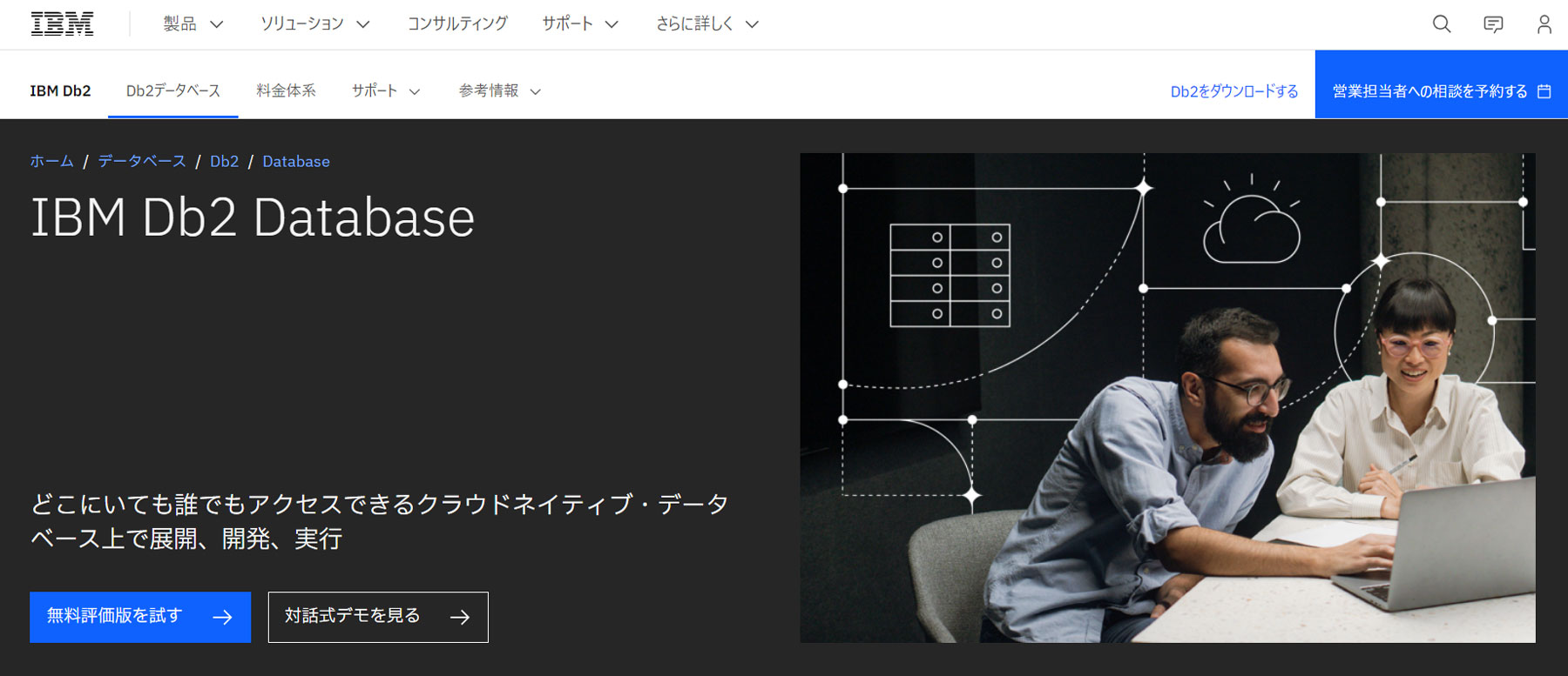 IBM Db2公式Webサイト