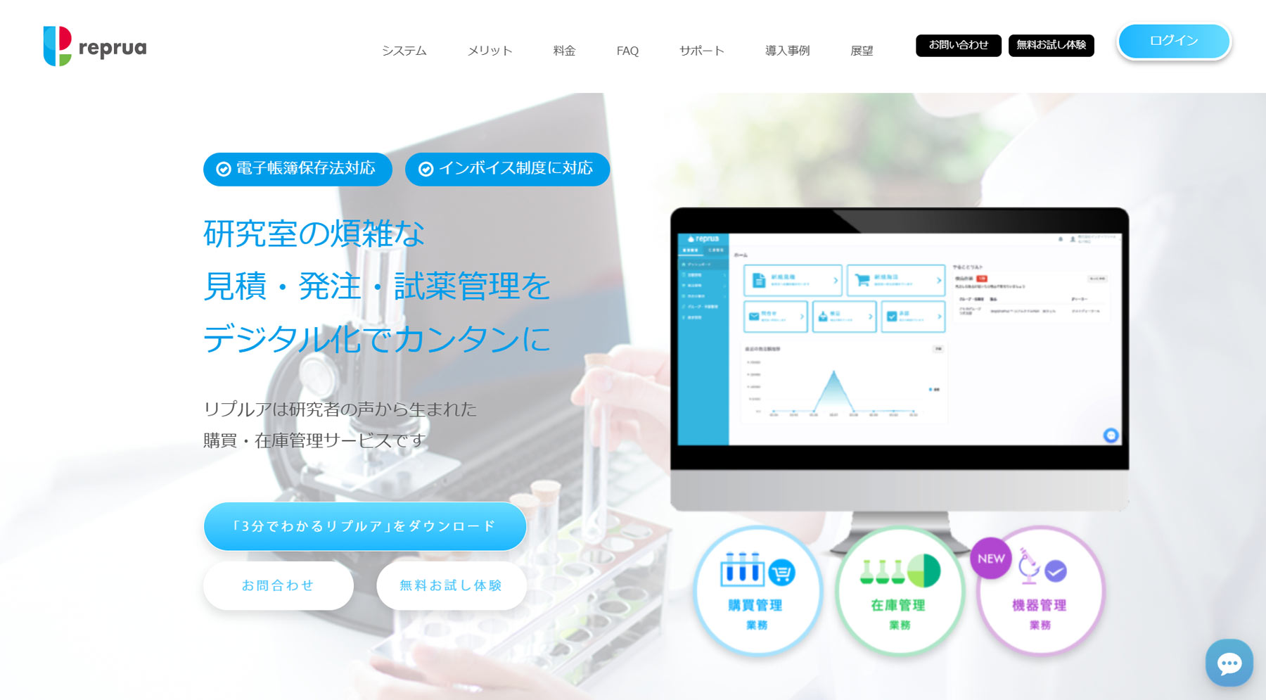 リプルア公式Webサイト