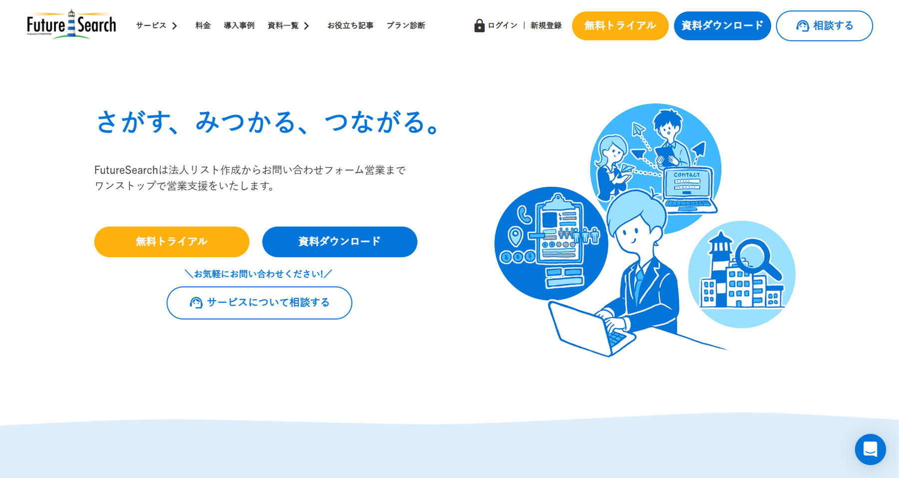 FutureSearch公式Webサイト