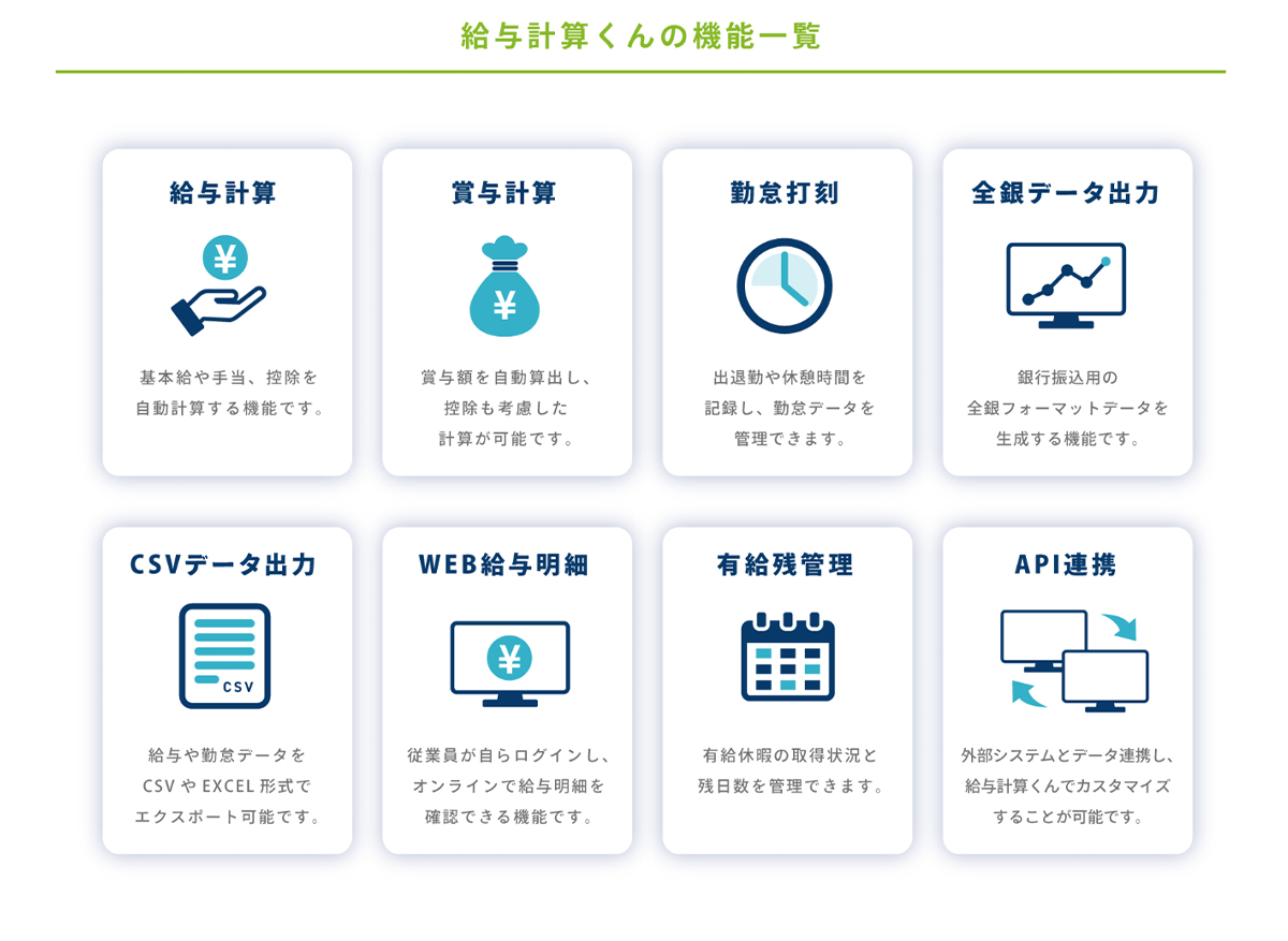 給与計算君の機能一覧_図解