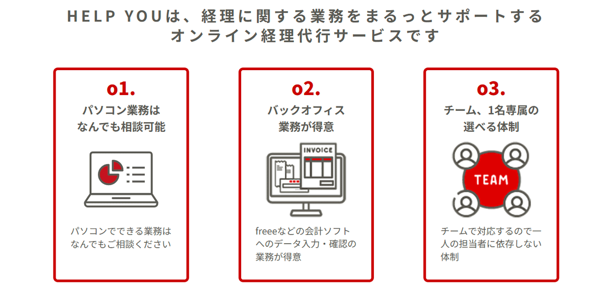 経理業務全般を伴走サポートするオンライン経理代行サービス